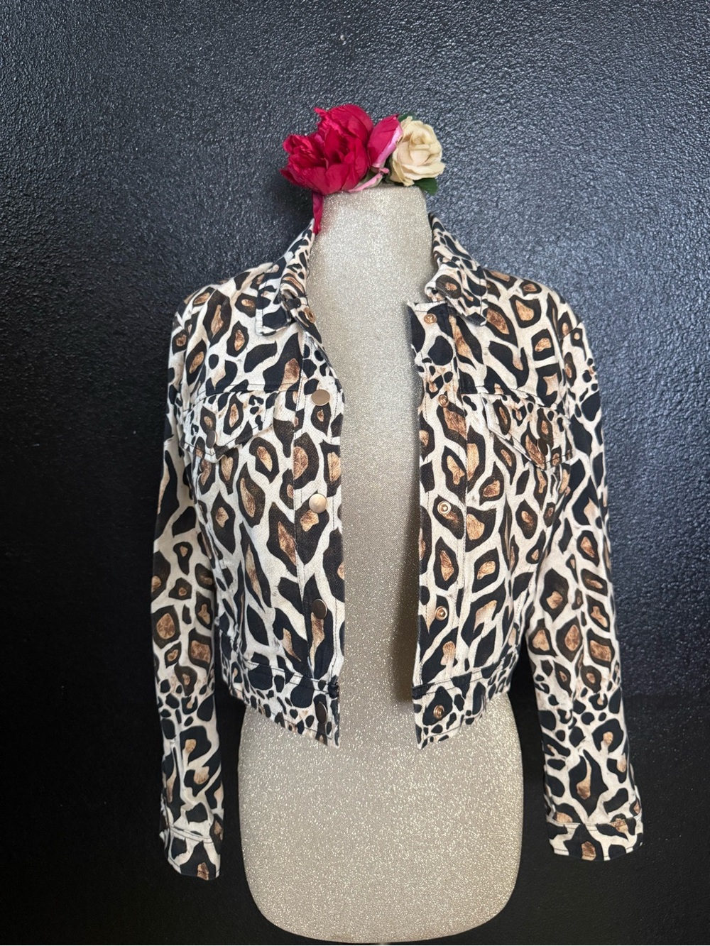 Avec Les Files leopard jacket